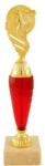 Darteg darts trófea céltábla és kéz nyíllal 32cm, arany