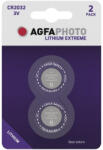 AgfaPhoto Gombelem AGFAPHOTO Lithium CR2032 2 darabos (APCR2032B2) - papir-bolt