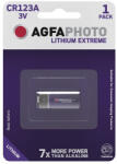 AgfaPhoto Elem AGFAPHOTO Lithium CR123 1 darabos (APCR123A) - papir-bolt
