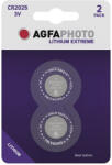 AgfaPhoto Gombelem AGFAPHOTO Lithium CR2025 2 darabos (APCR2025B2) - papir-bolt
