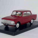 Whitebox Moszkvics 408 (1966) piros - 1: 24 méretarányos fém modellautó | Whitebox (WB124225)
