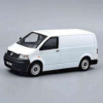 Cararama Volkswagen T5 (2010) fehér - 1: 43 méretarányos fém modellautó | Cararama (cara62150w)