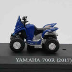 Edicola Yamaha Raptor 700R (2017) kék - 1: 43 méretarányos fém quad modell | Edicola (MAGDK262)