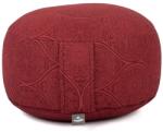 Bodhi Yoga Bodhi Maharaja Rondo meditációs párna 32 x 20 cm Szín: Sötét vörös, Töltelék: Tönköly (982MR)