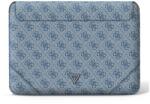 GUESS Husa Guess 4G Uptown Triangle Logo compatibila cu laptop 16 inch Blue (3666339039998) Geanta, rucsac laptop