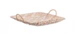Bizzotto Tava decorativa iarba mare 34x34x4.5 cm (0184763X) Tava