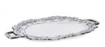 Bizzotto Tava aluminiu alb vintage 33x20.5x2 cm (0187110X) Tava