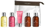 Molton Brown Set Molton Brown Ladies Travel Carry On, Orange & Bergamot Gel de dus 100 ml + Fiery Pink Pepper Gel de dus 100 ml + Moisturising Sampon 100 ml + Moisturising Balsam 100 ml + Fiery Pink Pepper Gel de 