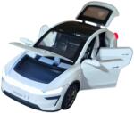 Che Zhi Tesla model Y 2025 (Replica) White cu led-uri si sunete scala 1/321/43 (44683)