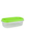 Casa Plastor Set 10 cutii alimente dreptunghiulare Spring, verzi, 740 ml