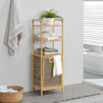 [en. casa] Raft pentru rufe din bambus Tidaholm cu cos detasabil, 118x39, 5x30, 5 cm (79660573)