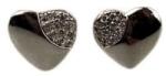 Flippy Cercei Argint 925 Inima cu Minizirconii Lateral, 1.43 g (teo-13523)