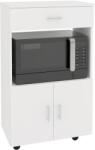 haaus Dulap mobil bucatarie Arno, 1 Sertar, 2 Usi, Alb, 60 x 35 x 100 cm (924805)