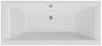 NIWELL Luxury NIWELL Petra lux slim egyenes kád fényes fehér 180x80 (WANW.SAD.180.080.WHS)