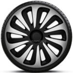 Autonova 14"-os Caliber Carbon Silver-Black dísztárcsa garnitúra (4darab) (ARG14CALIBERSB_1)