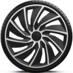 Autonova 14"-os Turbo Silver Black dísztárcsa garnitúra (4darab) (ARG14TURBOSB_1)