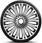 Autonova 16"-os Volante Silver-Black dísztárcsa garnitúra (4darab) (ARG16VOLANTESB_1)
