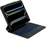 Typecase Apple iPad Air 13 2024/2025 Typecase Edge Karbonszálas billentyűzetes tok