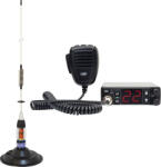PNI Statie radio CB PNI Escort HP 5500 cu antena CB PNI ML70, 70cm, cu baza magnetica 145mm inclusa (pni-pack123) - cel Statii radio