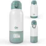 KinderKraft Kinderkraft, Gaja, incalzitor mobil de lapte si termos 2in1, verde, 500 ml Incalzitor biberon