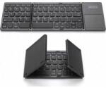 ZENWIRE Wireless Keyboard Bluetooth 5.0 Foldable Portable Tablet SLIM Silent Zenwire WLK-61