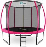 INLEA ULTIMATE Jump Trambulin belső védőhálóval 305 cm - rózsaszín (IN01-0013) - pepita