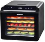 Heinner Deshidrator de alimente HEINNER HFD-KD600BK, 600 W, Led si Control Touch, 6 tavi, Temperatura ajustabila 35-75 C, Timer (Negru) (HFD-KD600BK) - evomag Uscator de fructe