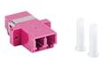 Lanberg Adaptor fibră optică Lanberg LC/UPC OM4 violet FA-LCUP-MD41-0001-VT (FA-LCUP-MD41-0001-VT)