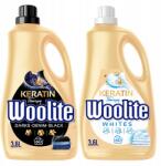 Woolite MIX Szett Folyadék Fekete És Fehér Mosáshoz Keratinnal 2X 3.6L