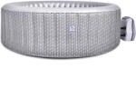 avenli Nice felfújható jakuzzi szürke rattan hatású 204x70cm (14196EUV21)
