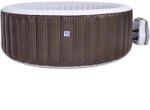 avenli Nice felfújható jakuzzi barna rattan hatású 204x70cm (14196EUV31)