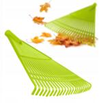 Kadax Fűlevél Gereblye Műanyag Kerti Nyél Nélkül Széles 60cm 22 Fog (K9661)