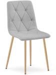  Scaun de dining LIBRA, gri deschis