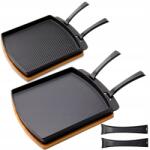 Witt öntöttvas grill-lap négyzet alakú 37, 6 x 33, 5 (Patelnia dwustronna grilowa żeliwna)