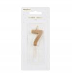 Party Deco Gyertyatartó 7 4, 5cm arany 32361