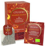Creano Ceai Bio Creano Rooibos cu Mango, 20 plicuri, gust rotund, aroma fructata