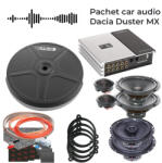 Edotec Pachet car audio pentru Dacia Duster MX cu DSP, 4 difuzoare si subwoofer (PDD-MX)
