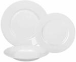 Luminarc Serviciu de masa Luminarc Plumi, set 18 piese din sticla alba, pentru 6 persoane (32941) Serviciu de masa