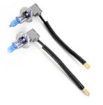  Set 2 becuri halogen H1 "HOD HI-POWER", putere 55W, lumina alba 5000K, 12V, imitatie xenon, cu mufe ceramice FAVLine Selection (T2260)