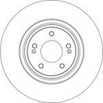 TRW Disc frana TRW DF6538S (DF6538S)