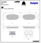 DELPHI Set placute frana DELPHI LP5089EV (LP5089EV)