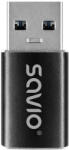 SAVIO AK-81 video átalakító kábel 0 M USB C-típus USB A típus Fekete (SAVAK-81)