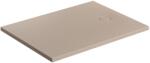 Omnires Aquarock cădiță de duș dreptunghiulară + capac mascare 120x80 cm bej AQUAROCK80-120DB (AQUAROCK80120DB)