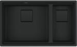 Franke Kanon chiuvetă din granit 76x46 cm negru 125.0749. 682 (1250749682) Chiuveta