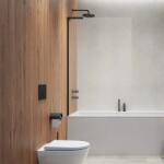 Radaway Paravan pentru cada de baie, negru mat, Radaway Modo SL Black PNJ II 10316100-54-01R (10316100-54-01R)