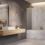 Radaway Paravan pentru cada de baie, auriu lucios, Radaway Modo SL Gold PNJ II 10316080-09-01L (10316080-09-01L)