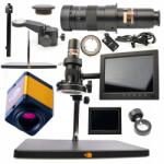 Rosfix Digitális mikroszkóp készlet, Rosfix, Earth Pro MCEP-0.5X, Zoom 7x-45x, LED világítás 56x, Kijelző 8 hüvelyk (ZESTAW-MCEP-0.5X01KPP)