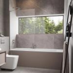 Radaway Paravan pentru cada de baie, nichel periat, Radaway Modo SL Brushed Nickel PNJ II 10316090-91-01R (10316090-91-01R)