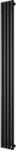 Instal Projekt Pilaro V fürdőszoba radiátor dekoratív 180x19 cm fekete PIOV-180/04C31 (PIOV18004C31)