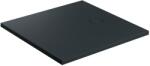 Omnires Aquarock négyzet alakú zuhanytálca fedéllel 80x80 cm fekete AQUAROCK80-KBLV (AQUAROCK80KBLV)